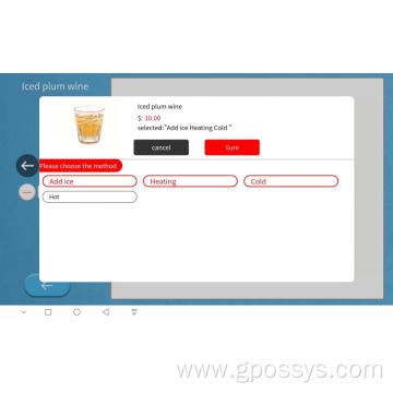 Easy To Operate IPAD ordering Software